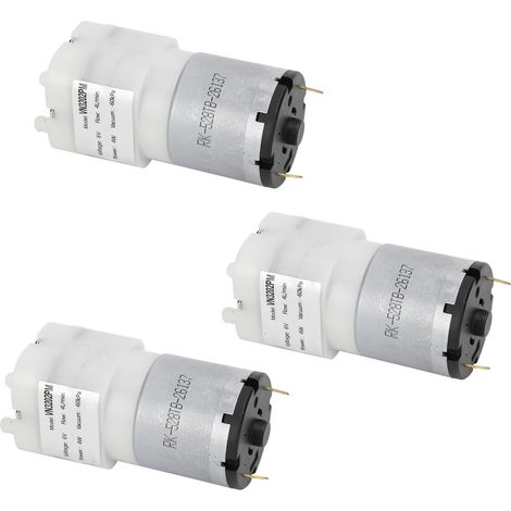 Lot de 3 mini-pompes à eau submersibles pour aquarium, accessoires d'aération, 6 V CC VN3202PM (1/5)