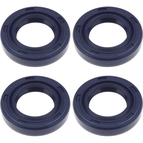 Kurbelwellendichtung – 4er-Pack – Strapazierfähiges Gummi – Öl- und Luftdichtung – Für Gebläse BR500 und BR600 – 15 x 25 x 5 mm (1/5)