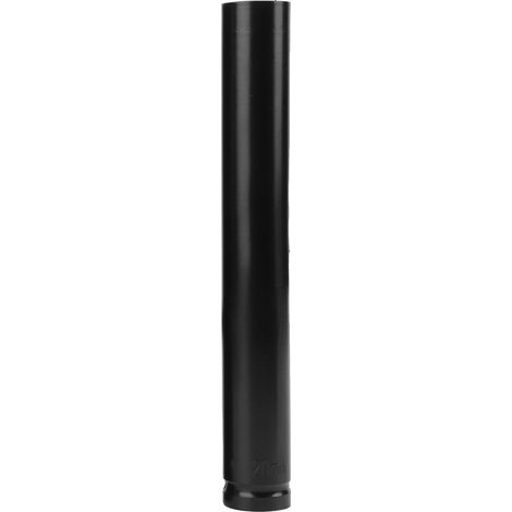 Lot de 20 douilles hexagonales noires phosphatées, acier carbone, 200mm prolongées pour perceuses électriques (20mm) (1/5)