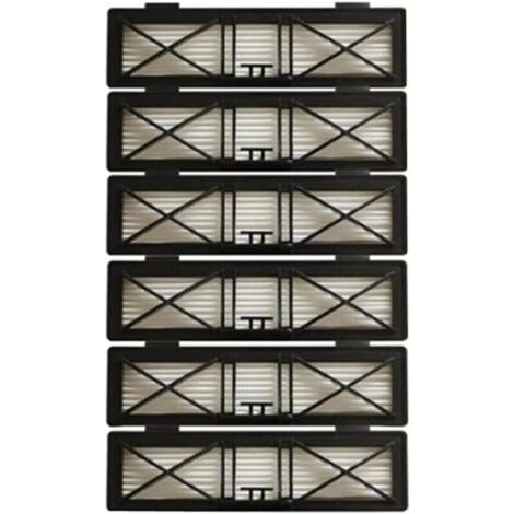 Lot de 6 filtres HEPA pour Neato Botvac D7 D3 D4 D5 D6 D70 D75 D80 D85 pour filtres Neato Botvac 75e 80 85 pièces