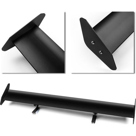 Car modification: No-drill single-layer aluminum alloy rear wing, hatchback spoiler - high-quality aluminum alloy - (1/4)