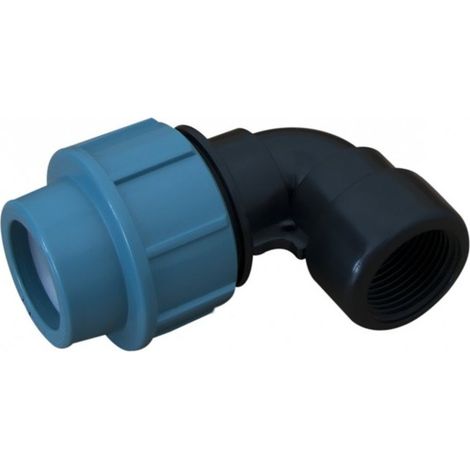 Codo trenzado de polietileno de 32 x 1 pulgada GW para agua PN16