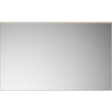 burgbad Eqio espejo iluminado con luz LED superior, 1 interruptor