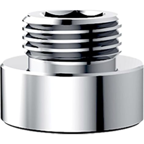 Adaptateur réducteur, filetage femelle G3/4" vers filetage mâle G1/2", adaptateur en laiton avec rondelle en caoutchouc NBR, connecteur de réduction pour tuyau de robinet de cuisine et de salle