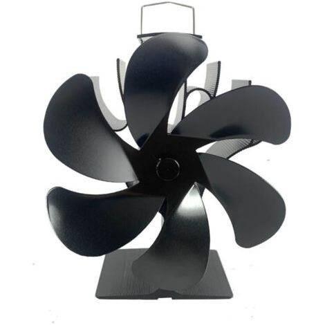 RHG Ventilateur Poêle à Bois & Cheminée - Alimenté à la Chaleur, Silencieux, 6 Pales (1/5)