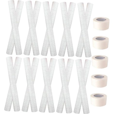 Starre Hundeohrstütze mit weichem Schaumstoffklebeband, 30 Stück, 5 Rollen, 2,5 cm, Korrektur von Stehohren, Ohrenpflege für Dobermannwelpen (1/5)