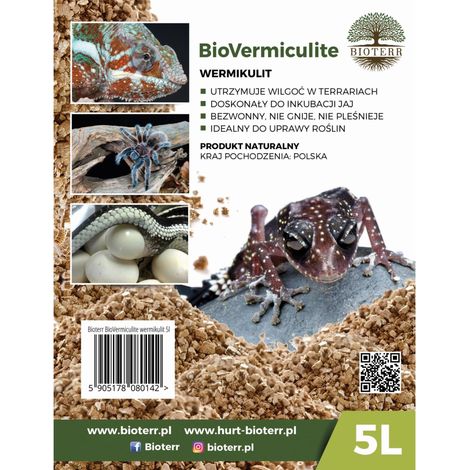 Vermiculite Bioterr 5L pour terrariums (1/5)