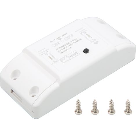 Ortviai Interrupteur Intelligent WiFi pour Appareils Domestiques Tuya – Commande Vocale, Minuterie, 90-250 V (1/3)