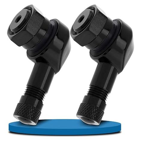 TR414 Valve Pneu Voiture, Valve Tubeless Trou de Jante de 11,3 mm  4,5 Bars Valve Auto de Caoutchouc Valves en Caoutchouc Universal Snap-in Jantes pour la Plupart des Voitures (1/5)
