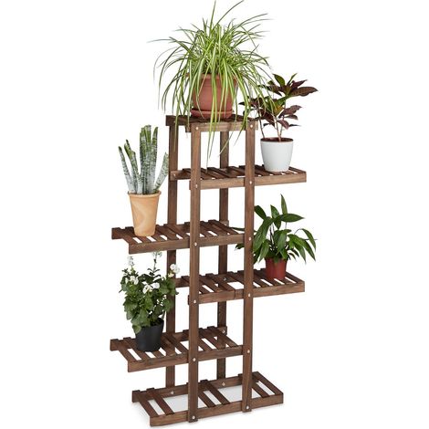 Pflanzenregal holz 5 regale 8