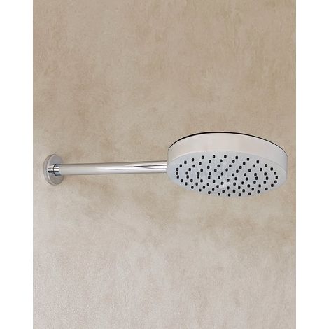 Exagonshop Soffione doccia 25 cm Smart spessore 4 cm con braccio (1/3)