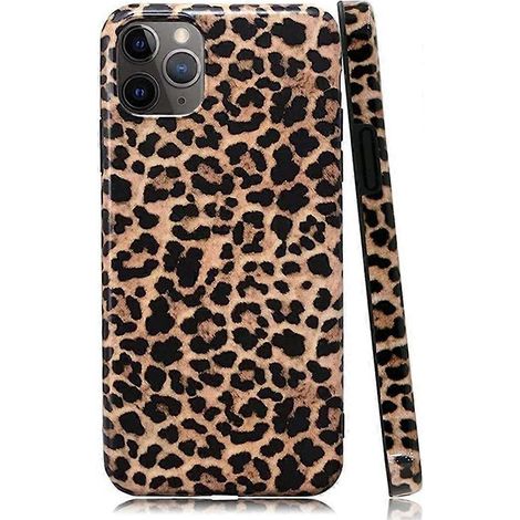 Handyhülle mit Leoparden- und Gepardenmuster für iPhone 12 und 12 Pro, feminines Design, flexibel und schützend, aus luxuriösem Gummigel (iPhone 12/12 Pro) (1/5)