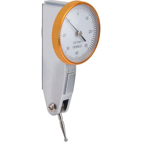 Messuhr 0-0,8 mm, hohe Präzision, Stahlsonde mit Schwalbenschwanzklemme für präzise Messungen (1/5)