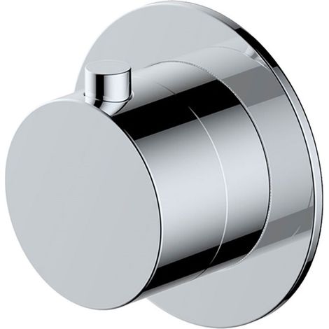 RAK Petit Chrome Round Concealed Single Control Diverter Valve - RAKPER3020-1C