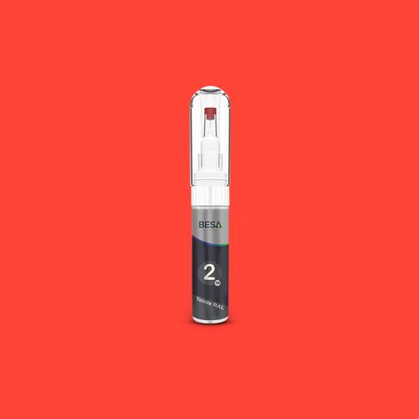 Stylo retouche peinture Pantone Warm Red C  Mat