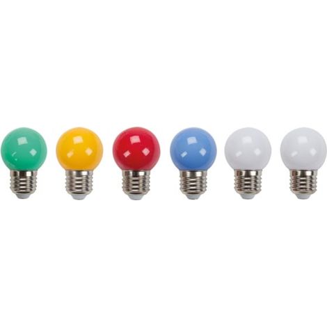 AMPOULES LED MULTICOLORES - 10 pcs (1/4)