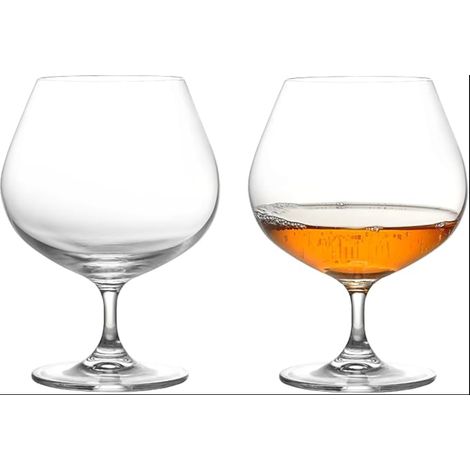 Crystal Glass for Cognac Brandy Whiskey Home Restaurants and Parties (1/5)
