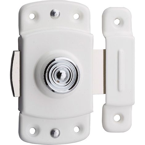 THIRARD - Verrou pour porte d'ameublement, 40mm, blanc - THIRARD (1/2)