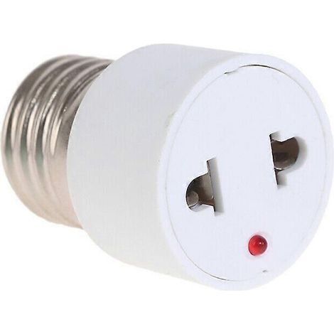 KLVGTIFS PU - Adaptateur de douille à vis E27 vers prise, adaptateur de douille pour ampoule à vis Edison (1/5)