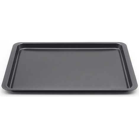 Plaque de cuisson rectangulaire extra large de 37 cm (14,5 pouces) en acier à haute teneur en carbone antiadhésif