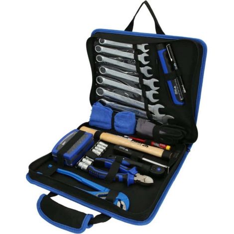 BRILLIANT TOOLS  Juego de  herramientas universal  58 pzs.  en bolsa  de nailon