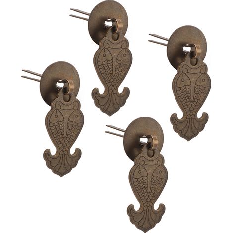 Poignées de Tiroir Rétro Antique, Poignées Décoratives Vintage pour Meubles Anciens et Élégants (1/5)
