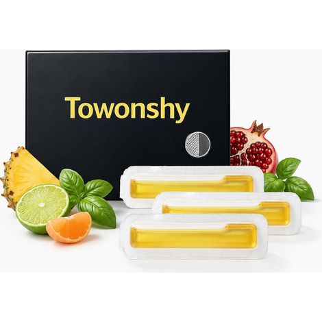 3 x 3g Car Air Freshener Refills Smoky Pineapple + Lime Basil Mandarin + Black Pomegranate Refill Pads for Air Vent Holder (1/5)