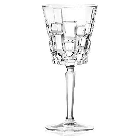 RCR Cristalleria Italiana Etna - 2 - Set da 6 Calici Vino in Vetro