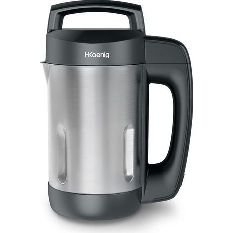 H.Koenig Frullatore soup maker 1.1L MXC20 in acciaio inox nero 850W (1/5)