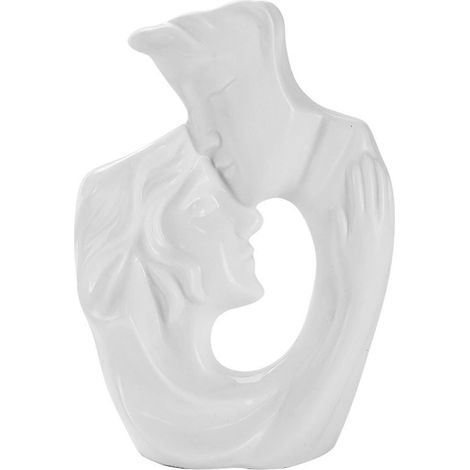 Vase en céramique orné de motifs artistiques corporels, vase moderne à fleurs pour la décoration de la maison ou du bureau (1/5)