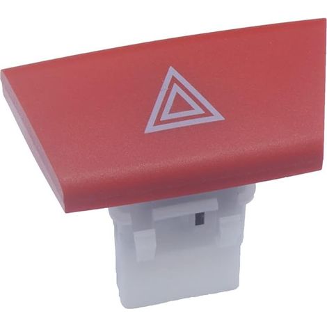 Interrupteur d’urgence double clignotant compatible Peugeot, Citroën, Renault, modèle 6490NG / 6490.NG, voyant avertisseur sécurité