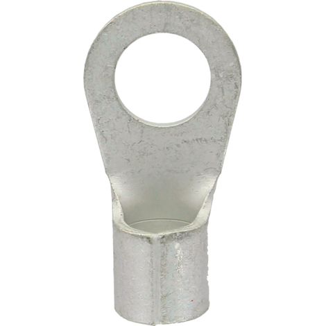 Crimp-Ösenverbinder, unisoliert, Durchmesser 10,5 mm, M10, 25 mm², L=26 mm