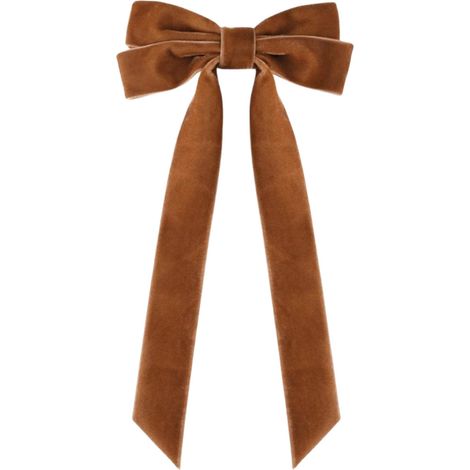 Bow En Velours - Pour Décoration Arbre De Noël Guirlande Couronne - 11,4 x 4,8 Pouces - Largeur Ruban 2,5 cm - Khaki - Lot De 2 (1/5)
