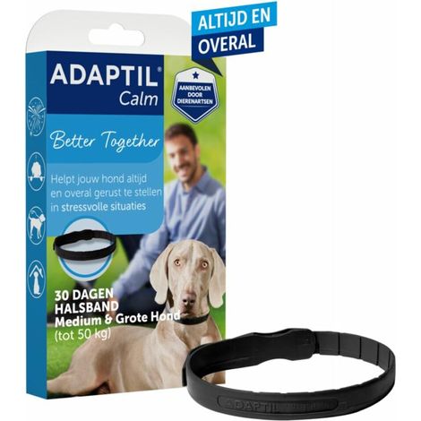 ADAPTIL Calm - Collare Antistress per Cani di Taglia Medio-Grande, Circonferenza Collo Fino a 62,5 cm (1/5)