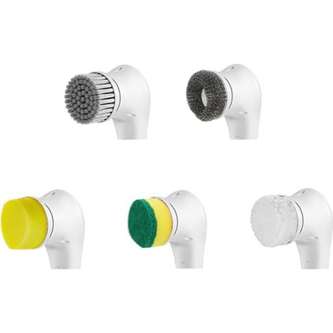 Filiyano – support de brosse de – Ensemble de 5 têtes de brosse remplaçables, tête de rechange puissante pour balai à franges (support de brosse de (1/5)