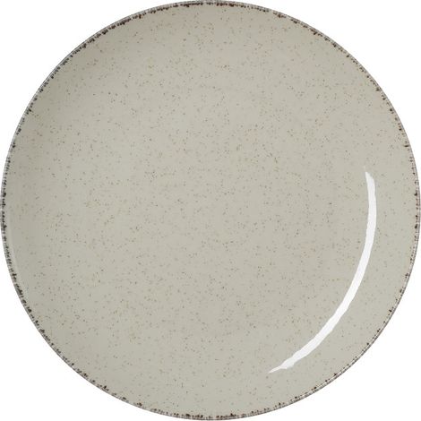 Assiette plate Ø 25 cm SMILLA SAND lot de 6 - Was Germany (1/2)