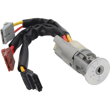 Cilindro de cerradura de encendido y dirección SJLERST con llaves 252521, repuesto para Citroën AX Berlingo Evasion Jumpy Saxo Xantia Xsara (1/3)