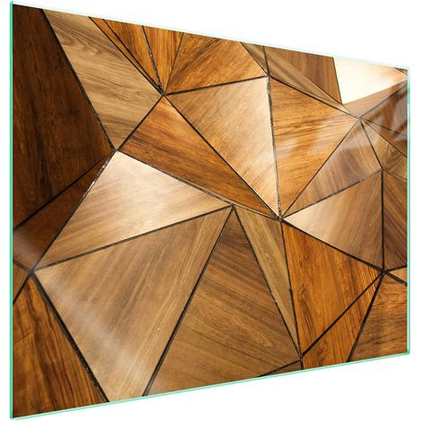 Plaque de protection en verre pour poêle à bois 70x52 (1/5)