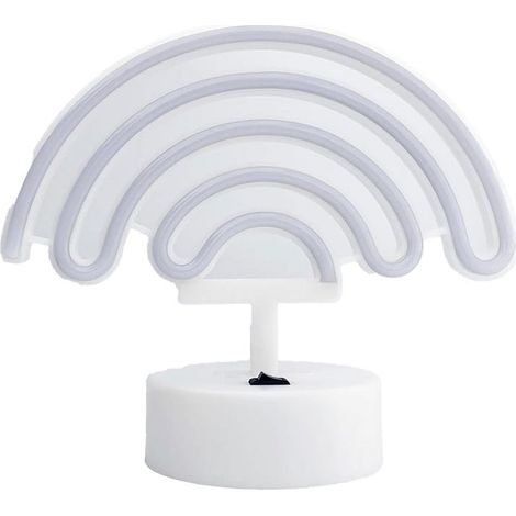 Neon Sign - Rainbow - LED - USB Ou Piles - Décoration Murale Pour Chambre - 1 Pièce (1/5)