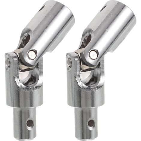 Coupleur d'arbre en Alliage D'aluminium Argenté pour Ouvre-fenêtre et Volet Roulant Joint Rotatif pour Stabilité Renforcée en Environnements Domestiques (1/5)