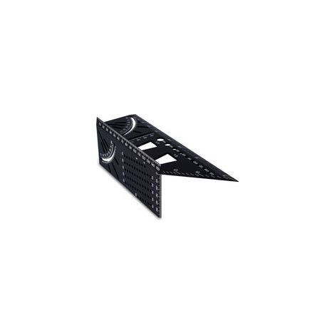 3D Équerre Menuisier en Alliage d'aluminium, 90 à 45 Degrés Règle d'angle Professionnel Travail du Bois Règle de Mesure Adaptée aux Ingénieurs Charpentiers (1/5)