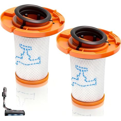 ZR009014 Lot de 2 filtres de rechange pour aspirateur Rowenta X-Force Flex 13.60 RH9A36WV/ X-Force Flex 12.60 RH98A8WO/16.60 RH9CD9E0/14.80 RH9B74WO (1/5)