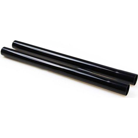 AGE Tube d'aspirateur Compatible avec tous les modèles d'aspirateur tube d'extension en plastique Ø 35 mm, 2 pièces de 45 cm de long, noir (1/5)
