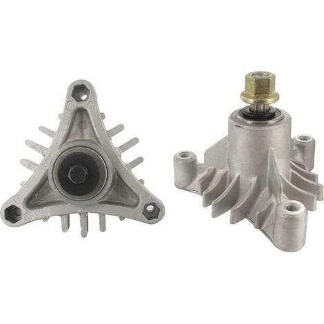 Palier De Lame - Hauteur Totale 124 Mm - Carter Alu 86 Mm - Entraxe 123 Mm - Fixation 5 Étoiles - Pour Tracteur-Tondeuse 112 117 127 Cm - 1 Pièce (1/2)