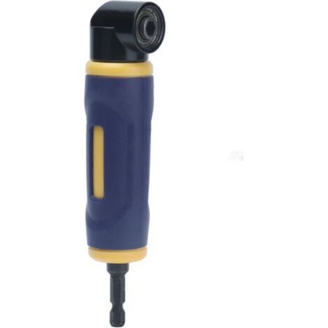 90 Degree Right Angle Drill Adapter Yellow Blue Drill Extension Adapter (1/5)
