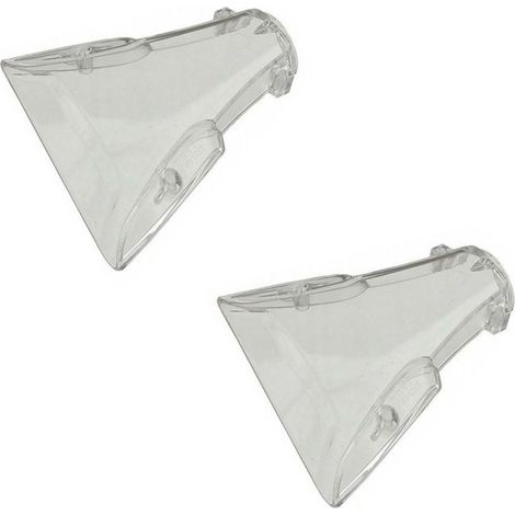 Set mit 2 fischschwanzförmigen Ersatzbezügen, Autoteppichreiniger für Kärcher Puzzi 8/1 und Puzzi 10/1