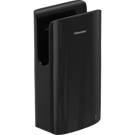 ASCIUGAMANI ELETTRICO MOD. ZEFIRO Misura: Nero mm 556x296x175 (1/2)