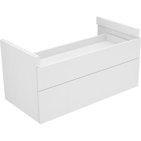 Mobile sottobanco EDITION 400 PLANNING con apertura sifone 1050x527x535mm rovere cashmere / rovere cashmere KEUCO