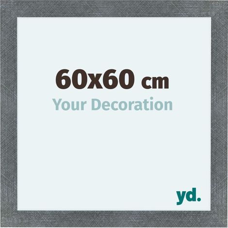 yd. - Cadre photo 60x60 - Fer Patine - MDF - Como (1/5)