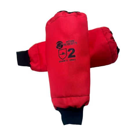 Manguito anticorte clase 2 PATTONES ROBERT'S  Rojo